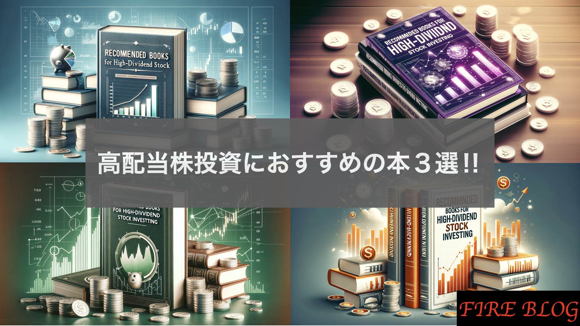 高配当株投資におすすめの本３選‼︎